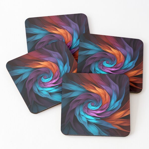 Item preview, Deep colorful Fractal decorative print designed and sold by dcrc.