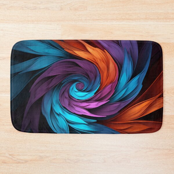 Item preview, Deep colorful Fractal decorative print designed and sold by dcrc.