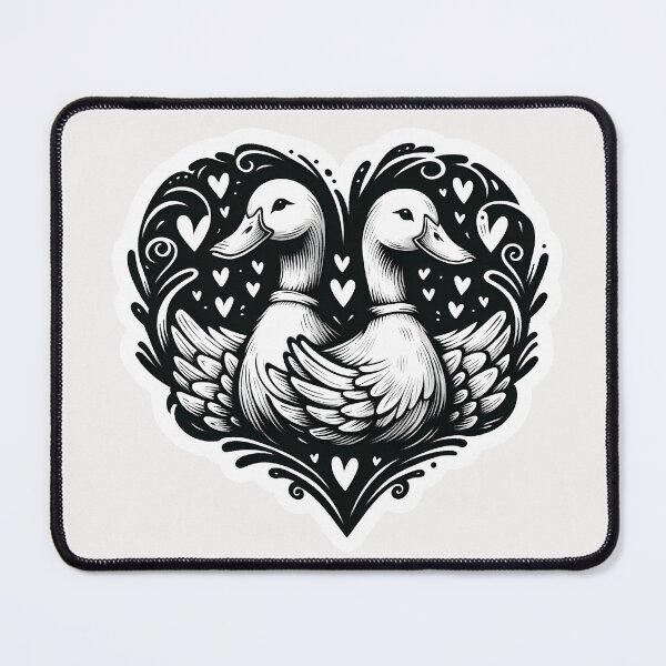 Item preview, Valentine ducks designed and sold by Truck Stop One.
