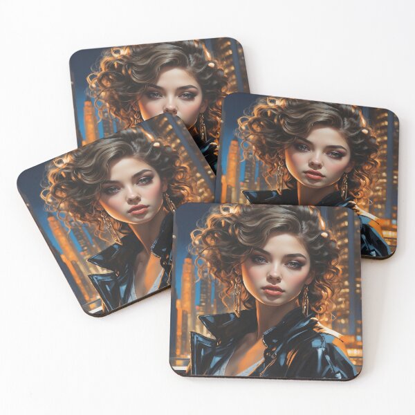 Item preview, Chic New Yorker Girl: Urban Elegance and Modern Style Apparel designed and sold by Fafa ND.