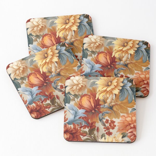 Item preview, Vintage Summer Flowers designed and sold by Blue-Banana.
