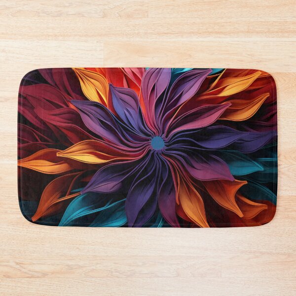 Item preview, Deep colorful Fractal decorative print designed and sold by dcrc.