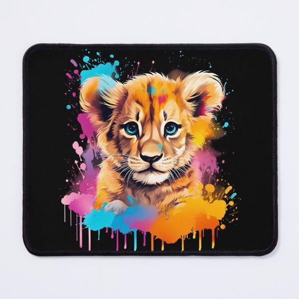 Item preview, Copy of Adorable little young kawaii lion cub illustration designed and sold by NBSStore.
