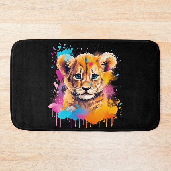 Item preview, Copy of Adorable little young kawaii lion cub illustration designed and sold by NBSStore.