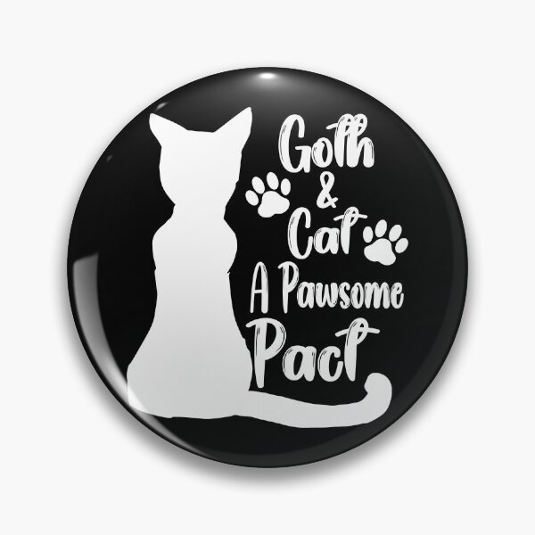 Item preview, Goth & Cat: A Pawsome Pact designed and sold by SRZT.