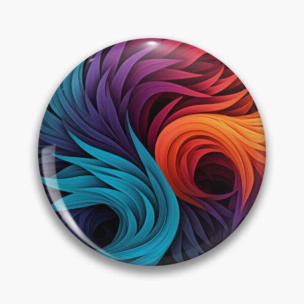 Item preview, Estampado decorativo fractal de colores intensos designed and sold by dcrc.