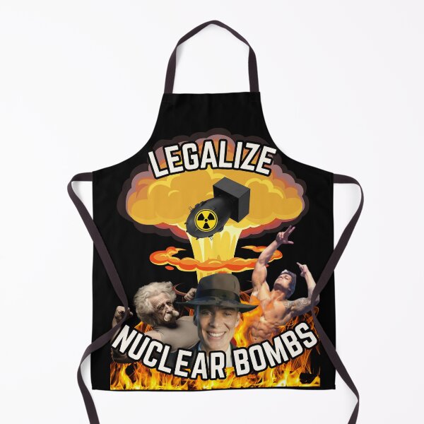 Item preview, Legalize Nuclear Bombs designed and sold by MobAesthetic.