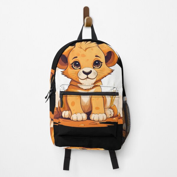 Item preview, Adorable little young kawaii lion cub illustration designed and sold by NBSStore.