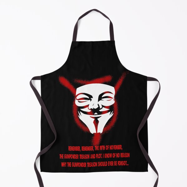 Item preview, V For Vendetta, Remember Remember designed and sold by ElSpoiledMilk.