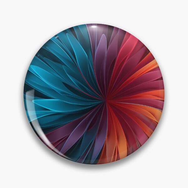 Item preview, deep colorful fractal decorative print designed and sold by dcrc.
