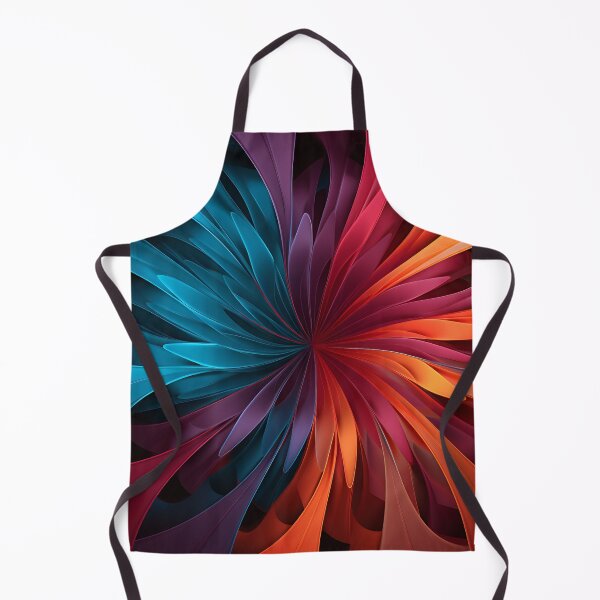 Item preview, deep colorful fractal decorative print designed and sold by dcrc.