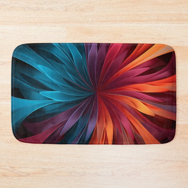 Item preview, deep colorful fractal decorative print designed and sold by dcrc.