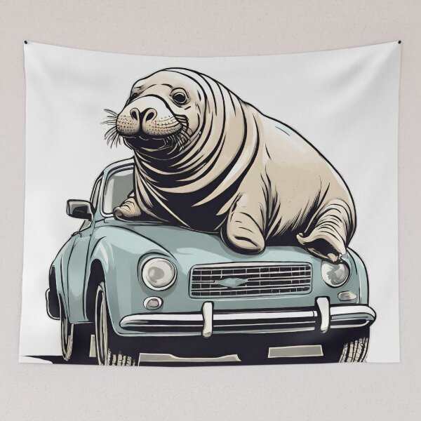 Item preview, Neil the Seal Kingston Australia  designed and sold by CyberArtistOne.