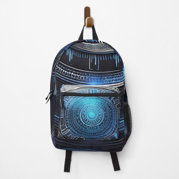 Item preview, Electric Blue Circuit Mandala Tech Art designed and sold by SpiritualManda.