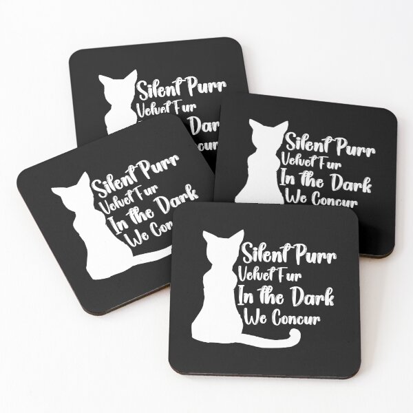 Item preview, Silent Purr, Velvet Fur: In the Dark, We Concur designed and sold by SRZT.
