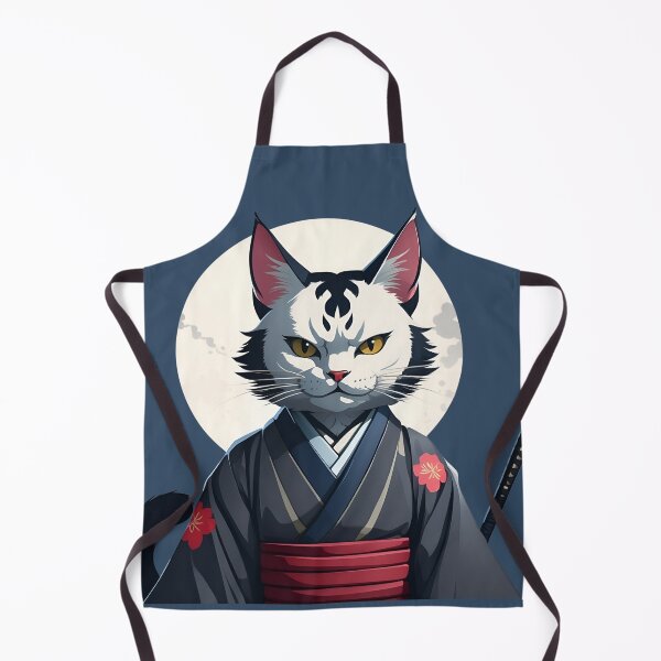 Item preview, Cool Samurai Cat designed and sold by artukiyo.