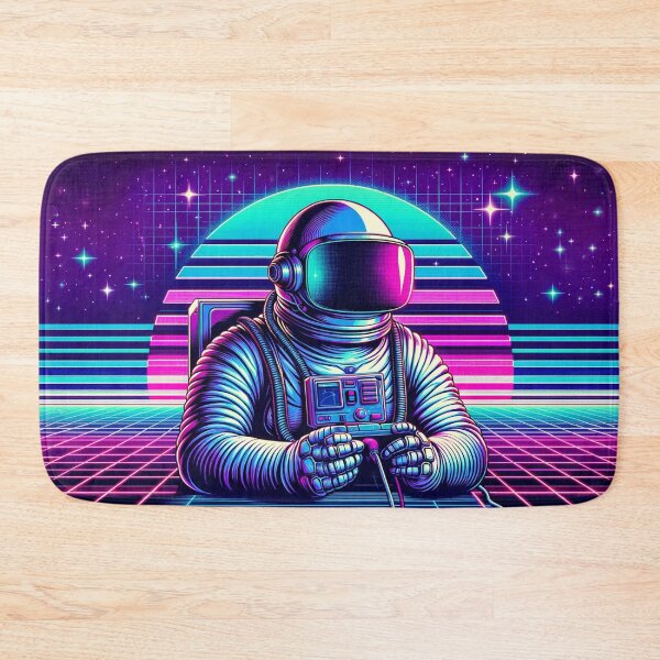 Item preview, Synthwave Astronaut Wearing a VR Headset designed and sold by Zestpond.