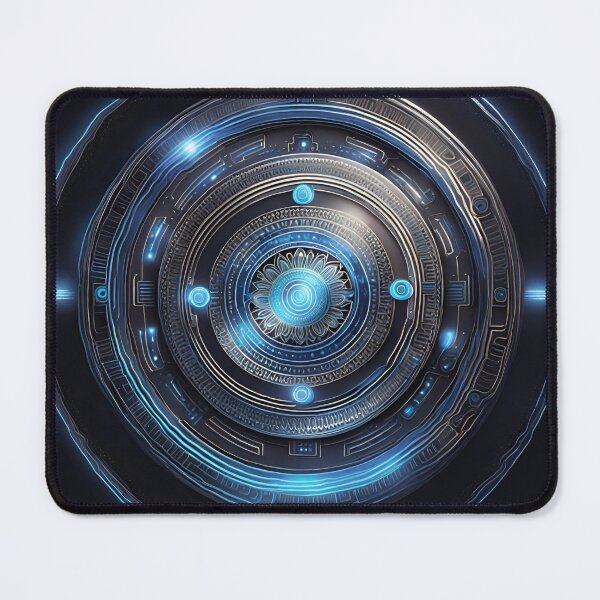 Item preview, Electric Circuit Mandala Tech Art designed and sold by SpiritualManda.