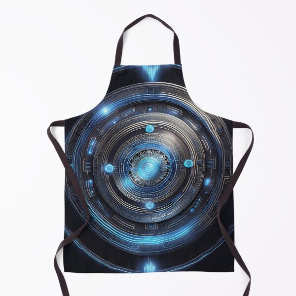 Item preview, Electric Circuit Mandala Tech Art designed and sold by SpiritualManda.