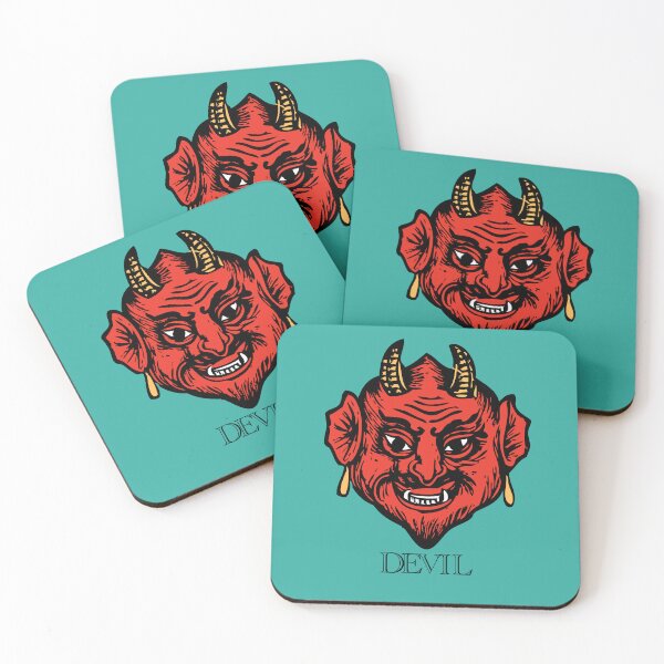 Item preview, ILLUSTRATION OF A MEDIEVAL STYLE DEVIL designed and sold by infinitearte.