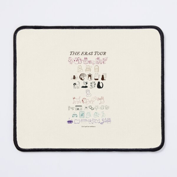 Item preview, Eras set list cats designed and sold by paintdaylight.