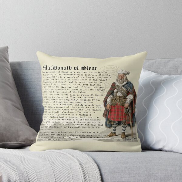 Item preview, MacDonald of Sleat Scottish Clan History  designed and sold by BagTown Clans.