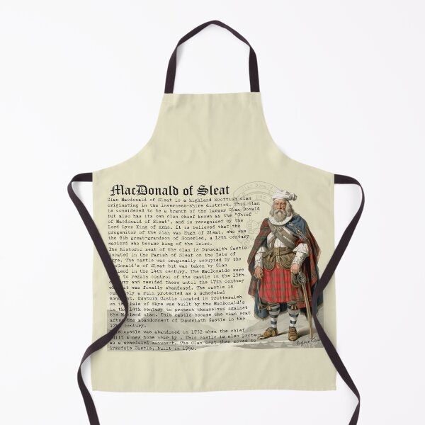 Item preview, MacDonald of Sleat Scottish Clan History  designed and sold by BagTown Clans.