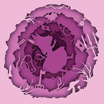 Artwork thumbnail, Alice - Paper Cut by AS-Rizzo
