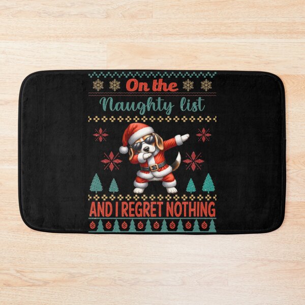Item preview, On the Naughty List and I Regret Nothing - Festive Beagle Mischief designed and sold by Xhevahir.