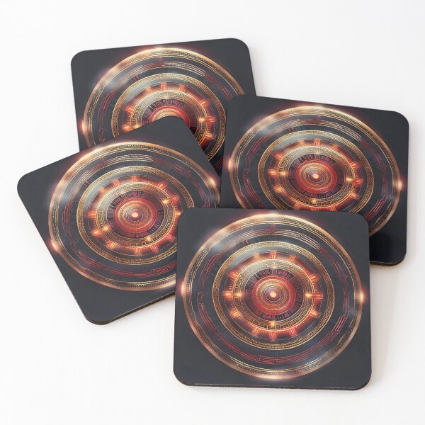 Item preview, Tech Mandalas Futuristic Circuit Elegance designed and sold by SpiritualManda.