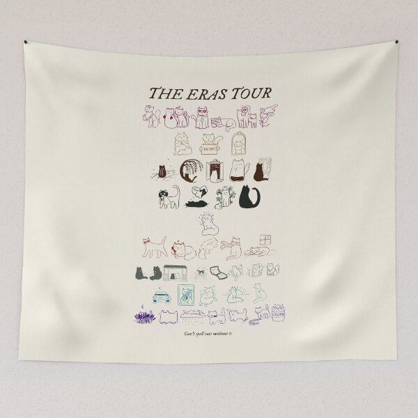 Item preview, Eras set list cats w/ nothing new and invisible string designed and sold by paintdaylight.
