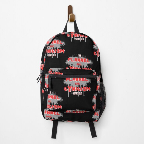 Item preview, I'm Flannel and Cynicism Years Old (Dark Background) designed and sold by LittleGoblinPrs.