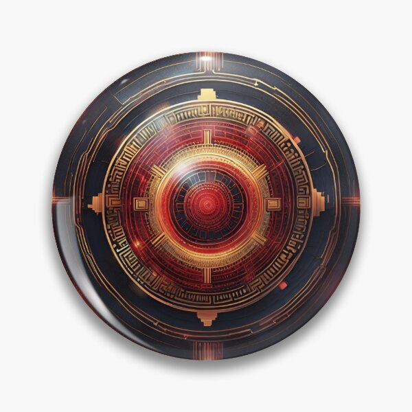 Artikelvorschau, Futuristisches Tech-Mandala-Design entworfen und verkauft von SpiritualManda.