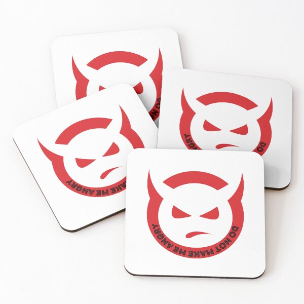 Item preview, DO NOT MAKE ME ANGRY. AN ANGRY RED DEVIL designed and sold by infinitearte.