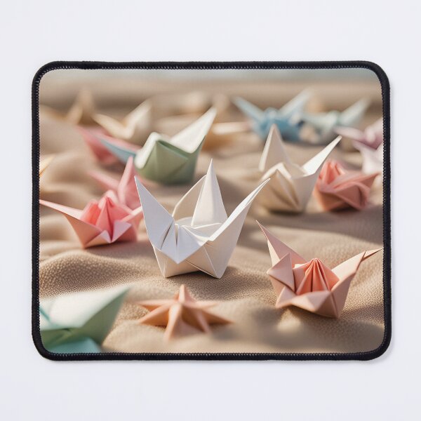 Item preview, Origami Art - Glistening Jewels: A Tapestry of Seashells Adorning the Coastal Sands designed and sold by ArtfulFolds.