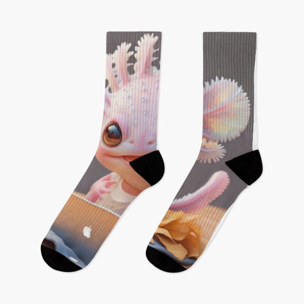 Item preview, "Axolotl Bubble Tea"- Cute Chilling Axolotl gif designed and sold by Obinne.