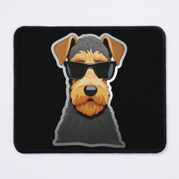 Item preview, Welsh Terrier in Cool Sunglasses designed and sold by CUTEDOGGIEZ.