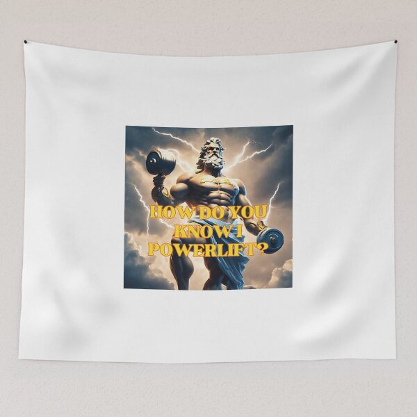 Item preview, How do you know i powerlift? designed and sold by PoseidonsProv.