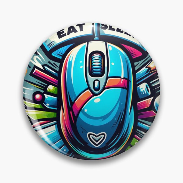 Item preview, Eat Sleep Game - Computer Mouse designed and sold by Zestpond.
