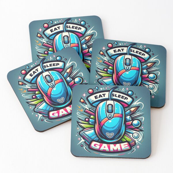 Item preview, Eat Sleep Game - Computer Mouse designed and sold by Zestpond.