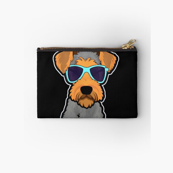 Item preview, Silly Glasses Welsh Terrier designed and sold by CUTEDOGGIEZ.
