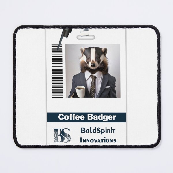 Item preview, Coffee Badger designed and sold by THOUGHTCRIMZ.
