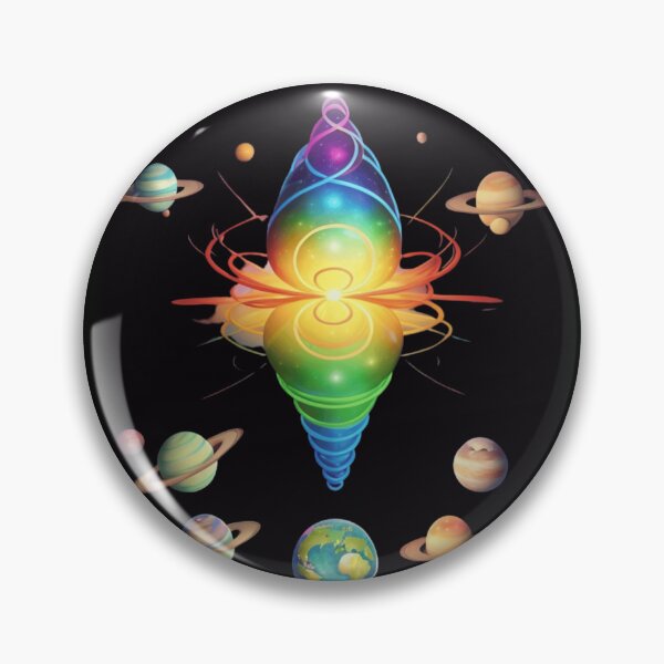 Item preview, Chakra in Space  designed and sold by HanaiPrint.