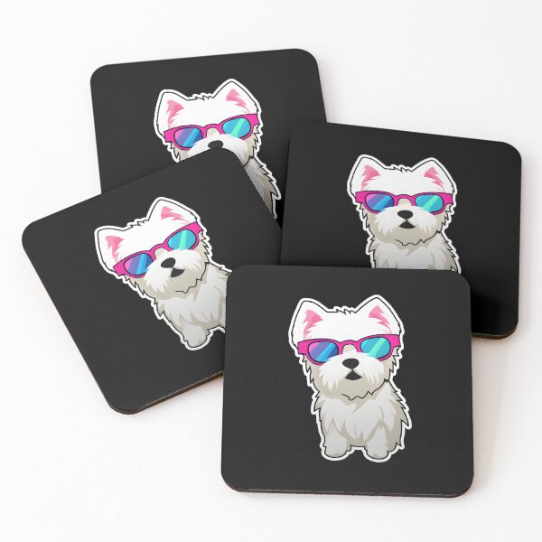 Item preview, West Highland White Terrier Con Gafas De Sol Geniales designed and sold by CUTEDOGGIEZ.