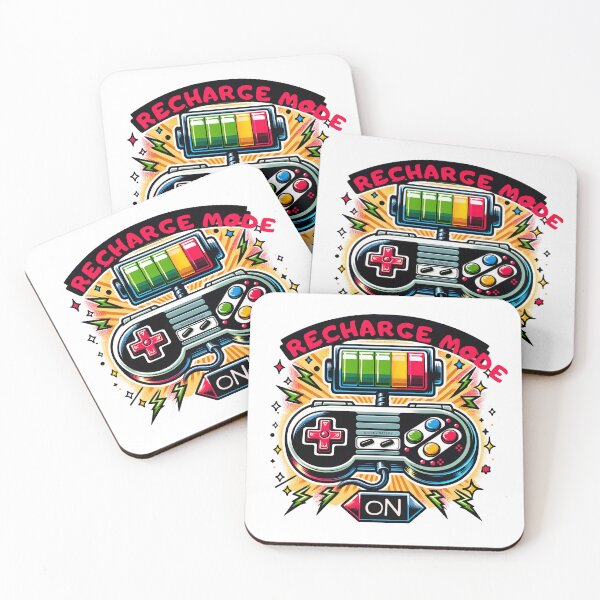 Item preview, Retro Gamer Recharge - Vintage Controller Energy Boost designed and sold by KNAA.