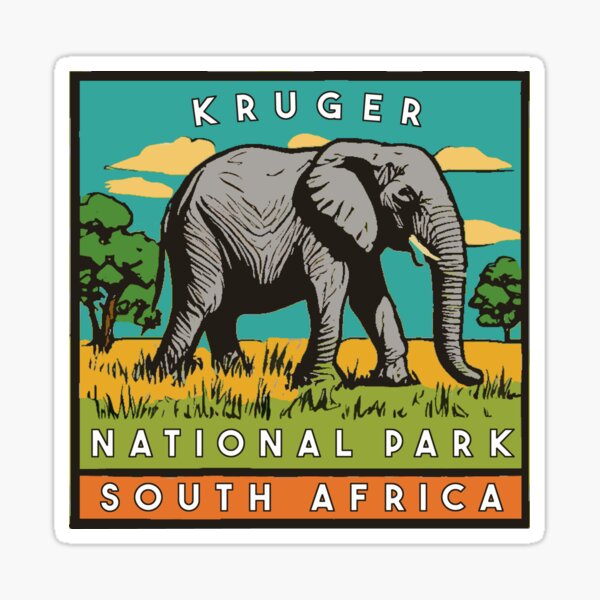 Kruger National Park Sticker