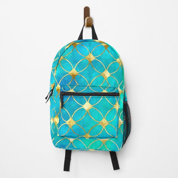 Item preview, Ice Mind & Turquoise Decorative Moroccan Pattern designed and sold by PerfectlyWorlds.