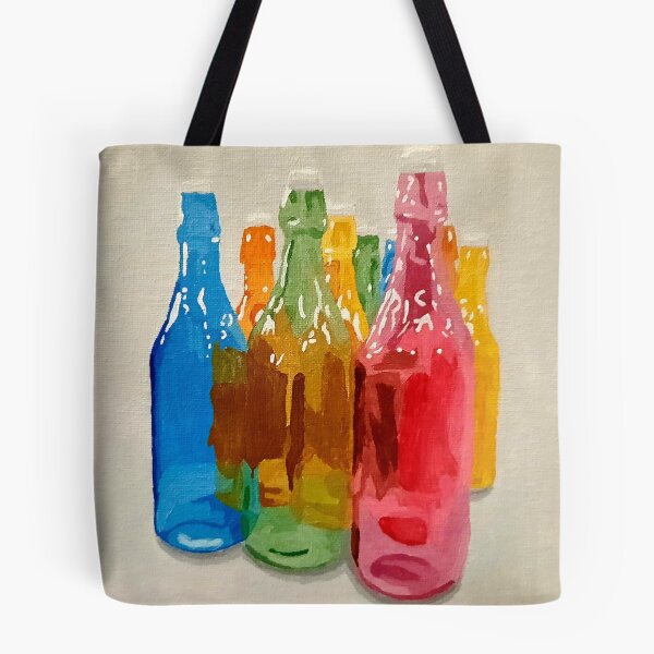Item preview, Colorful Bottles designed and sold by Ísabella Ævarsdóttir.