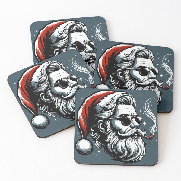 Item preview, Santa's Side Pose with Cigarette designed and sold by Cipher-28.