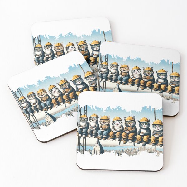 Item preview, New York City Dogs Lunch atop a Skyscraper designed and sold by 4TeeToo.